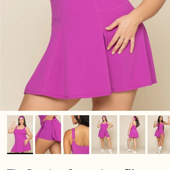 POPFLEX Tie Breaker Superdress in Royal Orchid - Picture 6 of 8